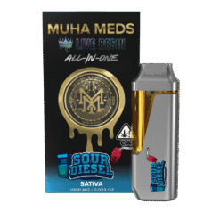 Sour Diesel Muha Meds Disposable Live Resin 1000MG | Sativa