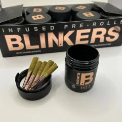 2,5 gram met wiet doordrenkte pre-rolls