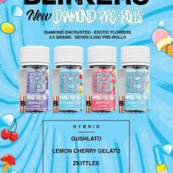 3,5 gram Candy Diamond cannabis-prerolls