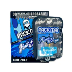 Blue Zoap Packman x Party Boyz 3 g wegwerpproduct