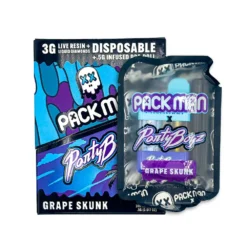 Grape Skunk Packman x Party Boyz 3G wegwerpproduct
